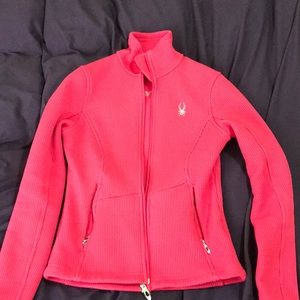 XS pink Spyder jacket